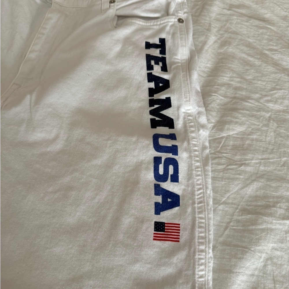 Ralph Lauren White USA Olympic Patch Jean - Picture 4 of 16